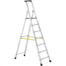 Class 1 industrial platform stepladder 7 treads