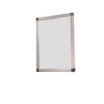 Antares 6-sheet a4 display case with metal background and grey exterior