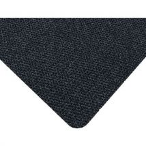 Dark grey anti fatigue mat - carpet surface -lxw 1000x600mm