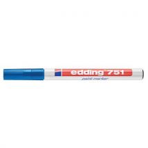 Edding 751 paint marker - medium bullet tip - blue
