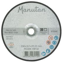 Reinforced cutting disc 230 x 2.5 mm - Manutan