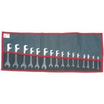 Set of 16 open-ended spanners