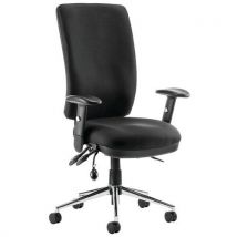 Chiro high back fabric chair black