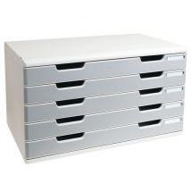 A3 5-drawer unit grey