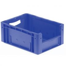 20.8l cap semi open front/solid xl euro stacking container
