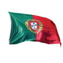 Portuguese flag 150x225 cm with crest