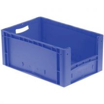 85.3l cap semi open front/solid xl euro stacking container