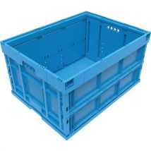 200L Solid Heavy Duty Folding Container LxWxH 800x600x445mm
