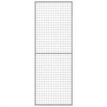 Steel mesh partition total height: 2.20 m total width: 0.8 m