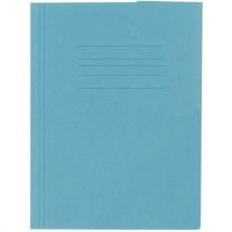 Standard file folder colour:blue width:237 mm