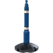 Barrier post and base system - blue - skipper