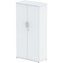 Office cupboard - white - hxwxd 160x80x40 cm - impulse