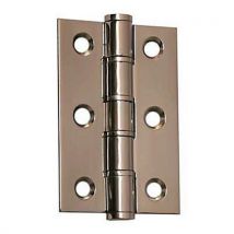 Washered stainless.s hinge76 x 51 x 2mmpolished stainless