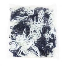 25-m roll of black/yellow photoluminescent chain with 8-mm diameter