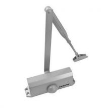 Arrone contract quality door closer silver