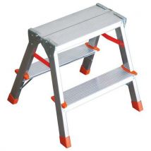 Foldable dual access stepstool 2 steps