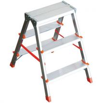 Foldable dual access stepstool 3 steps