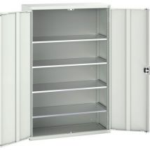 Bott - Verso grey 4 shelf cupboard 2000x1300x550mm