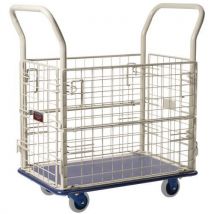 Mesh Container Trolley 150kg Load Capacity