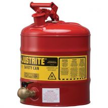 Safety dispensing can red - plastic tap 19 l
