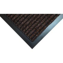 Brown Toughrib Heavy Duty Mat LxW 600x900mm by Coba