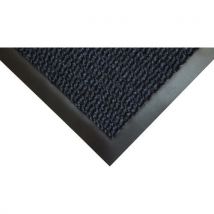 Black/Blue Vyna Plush mat x linear metre 1200mm by Coba