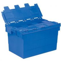 Attached lid container lxwxh 600x400x342.5mm