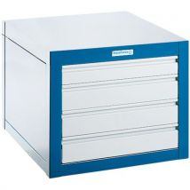 Drawer unit bl4 to set ral: 5009; 7035 number tir.:4