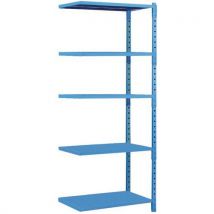 Grey Medium Duty Steel Shelving Ext Bay 2000x1250x300mm