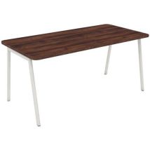 Ascend rectangluar meeting table 740x1600x800 walnut
