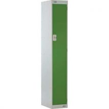 Green 1 Tier Locker 1800x300x450mm by Biocote