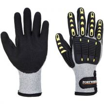 Cut-resistant anti-impact thermal gloves