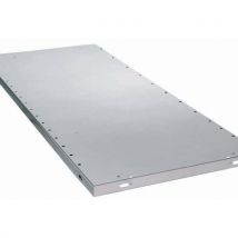 Galvanised solid shelves 1000 x 400 mm multiplus type 250 kg
