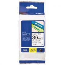 Brother_tzes 261 adhesive tape 36 mm black/white