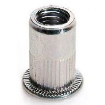 Box of 500 inserts steel flat head m5 acpc 35