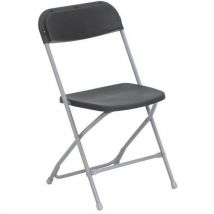 Lightweight and robust folding chair - seat height 45 cm