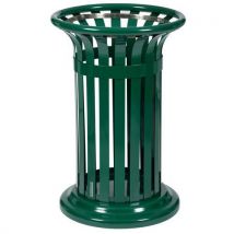 Metal round green bin 60 L ross ignol