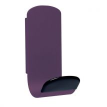Steely magnetic coat pegs lilac