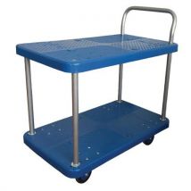 2-shelf plastic trolley