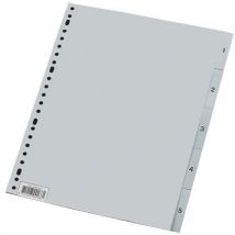 Numeric divider 1-5 eco no. Div.:5 pr ft:a4