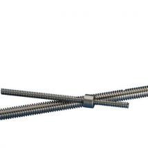Trapezoidal threaded rod thread: 22 mm l: 1 m