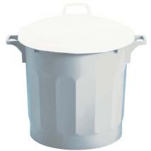 Food waste bin 75 l white