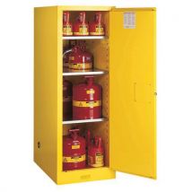 Slimline self close flammable storage cabinet 1651x591x864mm