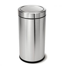 Simplehuman Brushed Steel Swing Top Bin 55L