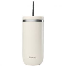 Insulated cold cup - sand - 600 ml - qwetch