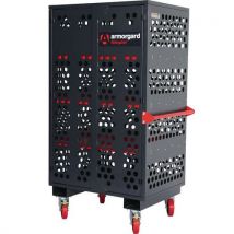 Armorgard - Fittingstor cabinet mesh design 1560x1000x750mm