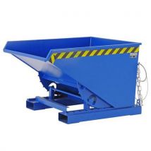 Tipping skip - hxwxd 835x1290x1070mm - 1 ton/600l