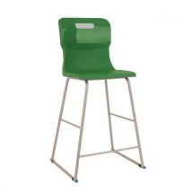 Titan High Lab Chair 6-8 Years Green