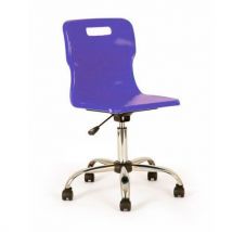 Titan Swivel Chair with Castors 11+ Years Purple