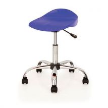 Titan Swivel Stool with Castors 6-11 Years Purple